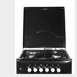 Blueflame Cooker 50x50cm 3 Gas, 1 Electric Plate - Inox - KWT Tech Mart