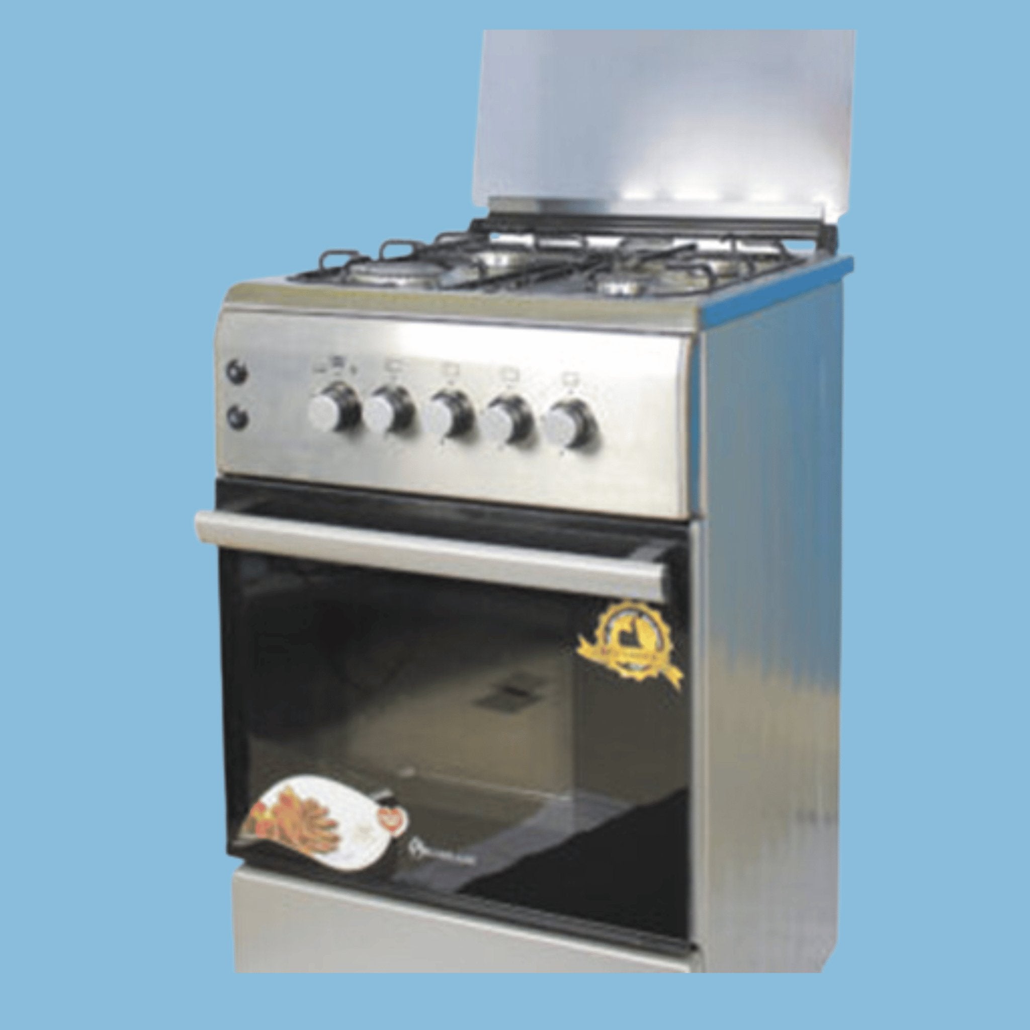 Blueflame Full Gas Cooker 50x50cm C5040G-B - Silver – KWT Tech Mart