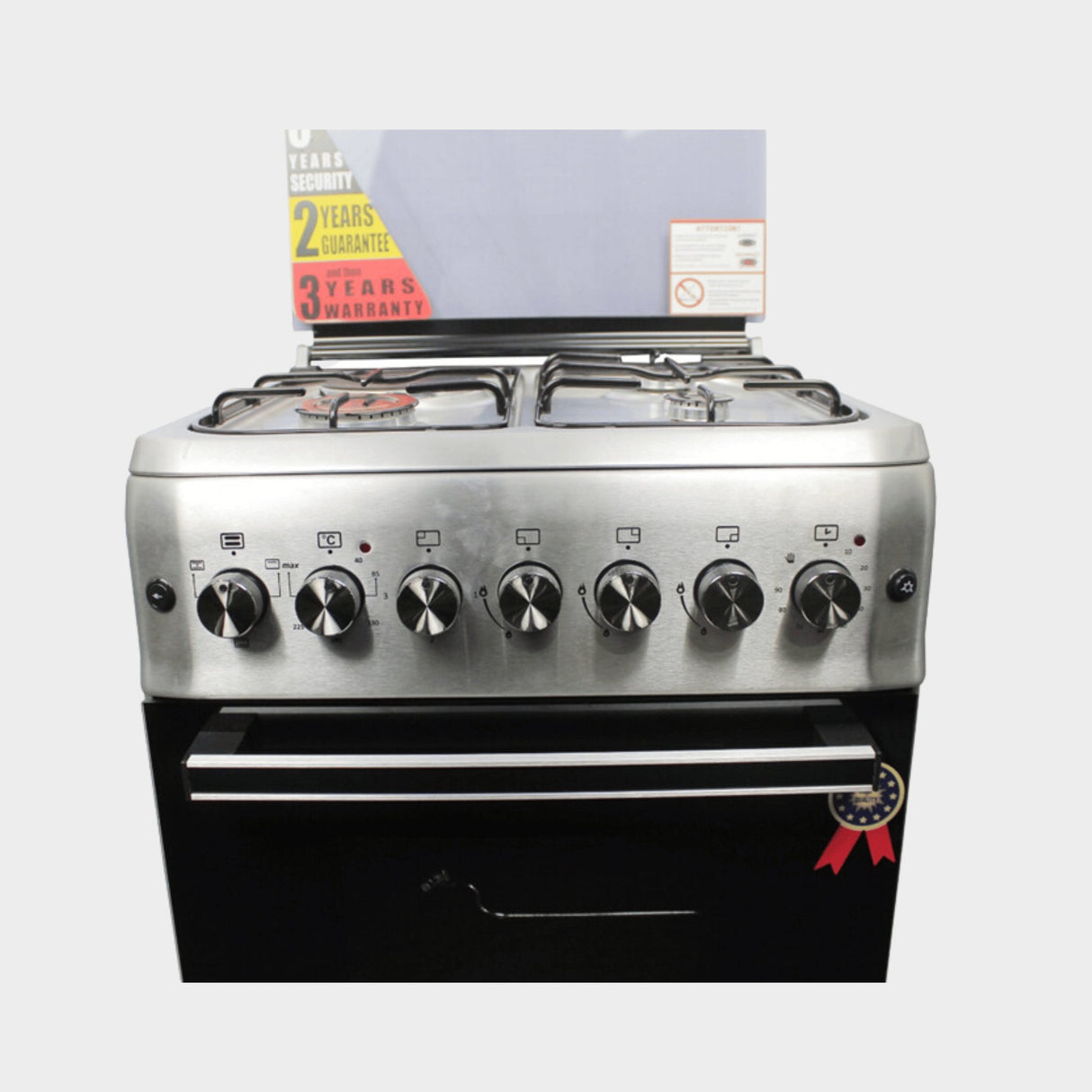 BlueFlame Cooker S6031EFRP, 60x60cm, 3 Gas, 1 Electric, Oven - KWT Tech Mart