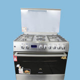Blueflame diamond cooker E9042ERF 90*60cm Inox- Stainless steel