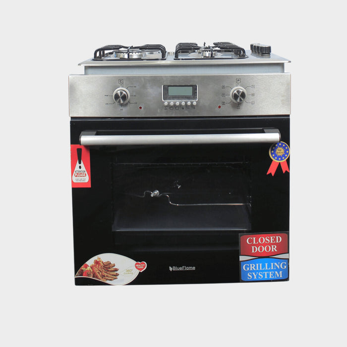 BlueFlame Inbuilt Cooker 43IC- INOX – Stainless Steel Design - KWT Tech Mart