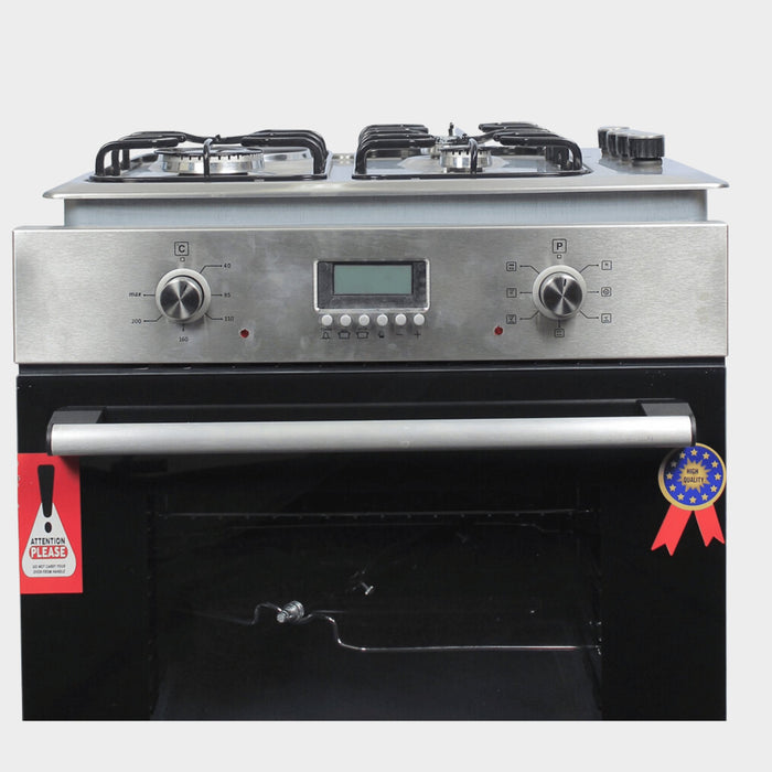 BlueFlame Inbuilt Cooker 43IC- INOX – Stainless Steel Design - KWT Tech Mart