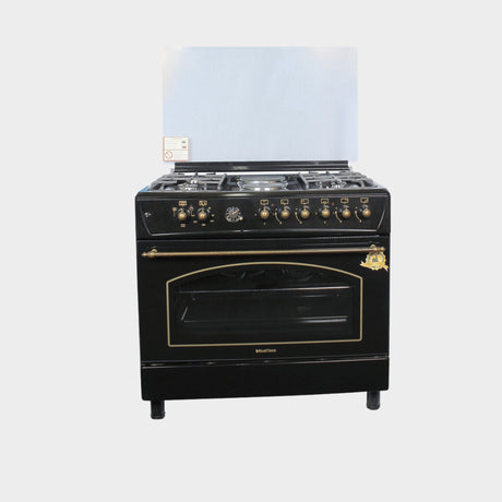 Blueflame rustic cooker FP942ERF – B 90cm X 60 cm black in color