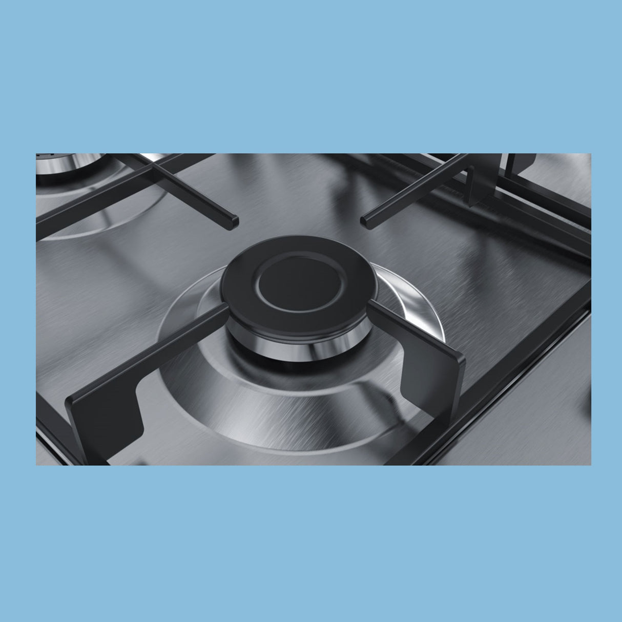 Bosch Serie 4 60x60cm, 4 Burner Gas Hob, PGP6B5B60 - Silver - KWT Tech Mart