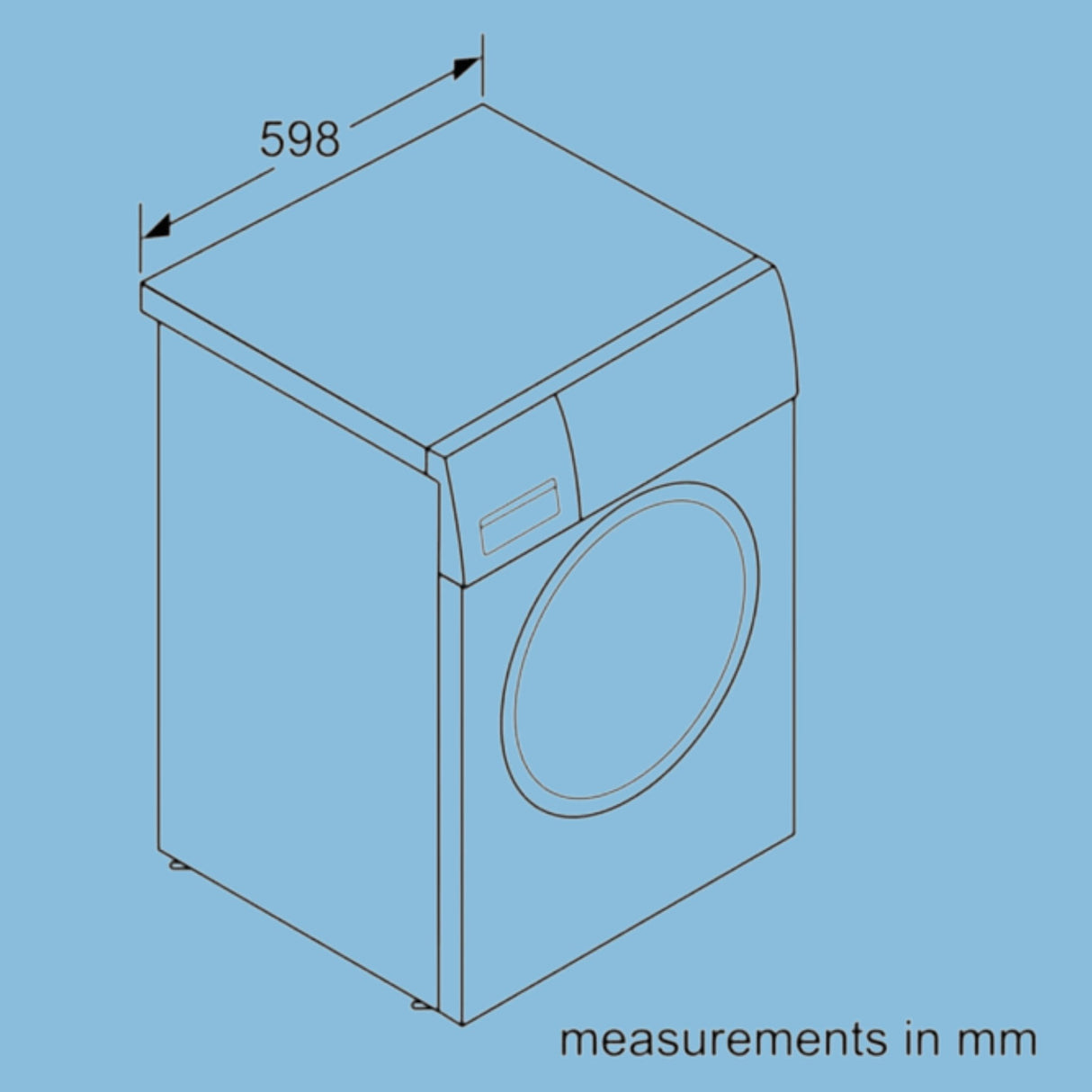 Bosch 7kg Front Load Washing Machine, WAJ2017SKE - Silver - KWT Tech Mart