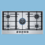 Bosch Serie 6 Gas Hob, 60cm, 4 Burners PCP6A5B90 - KWT Tech Mart