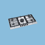 Bosch Serie 6 Gas Hob, 60cm, 4 Burners PCP6A5B90 - KWT Tech Mart