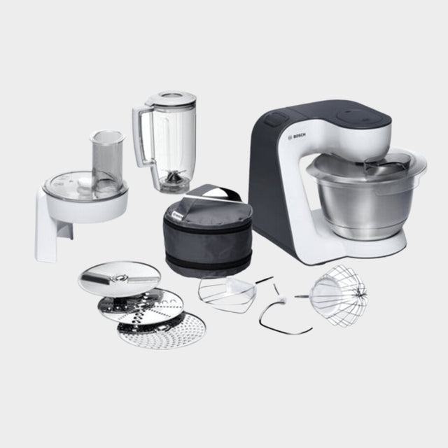 Bosch Styline Kitchen Machine Food Mixer, 700W, MUM52120GB – White/Grey - KWT Tech Mart