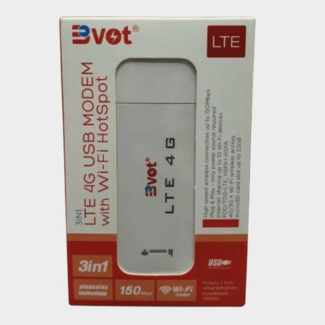 BVOT 4G LTE simcard Unlocked Wi-Fi Modem Wingle Hotspot  - KWT Tech Mart