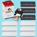 Canon KP-108IN Color Ink Cartridge & Printer Photo Paper Set  - KWT Tech Mart