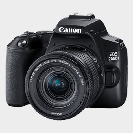 Canon EOS 200D II 24.1MP DSLR Camera with EF-S 18-55mm lens  - KWT Tech Mart