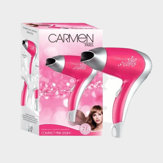 Carmen 1200W Studio Hair Dryer 5137 – Pink - KWT Tech Mart