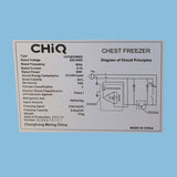 CHiQ 520L Chest Freezer CCF520 - KWT Tech Mart