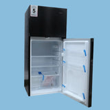 Chiq 118Ltr Double Door Refrigerator Fridge CTM155 – Black - KWT Tech Mart