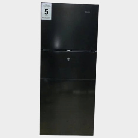 Chiq 138Ltr Double Door Refrigerator Fridge CTM155 – Black - KWT Tech Mart