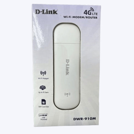D-Link Modem DWR-910M 4G LTE USB Wi-Fi Open Network Wingle  - KWT Tech Mart