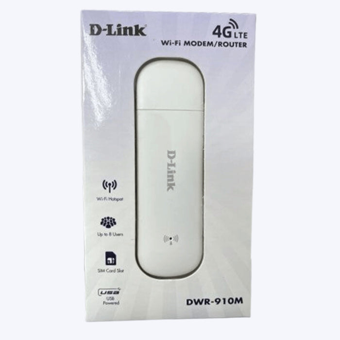 D-Link Modem DWR-910M 4G LTE USB Wi-Fi Open Network Wingle  - KWT Tech Mart