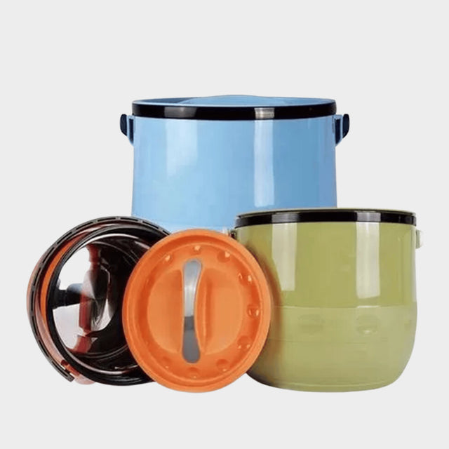 Daysdays 3Pc Insulated Lunch Box Food Warmer Jar Container - KWT Tech Mart