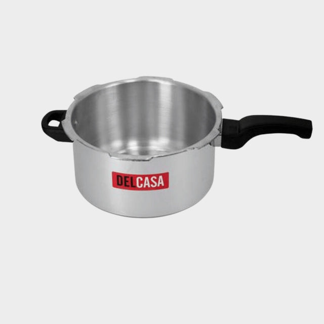 Delcasa 7.5L Aluminium Pressure Cooker DC1125 Silver - KWT Tech Mart