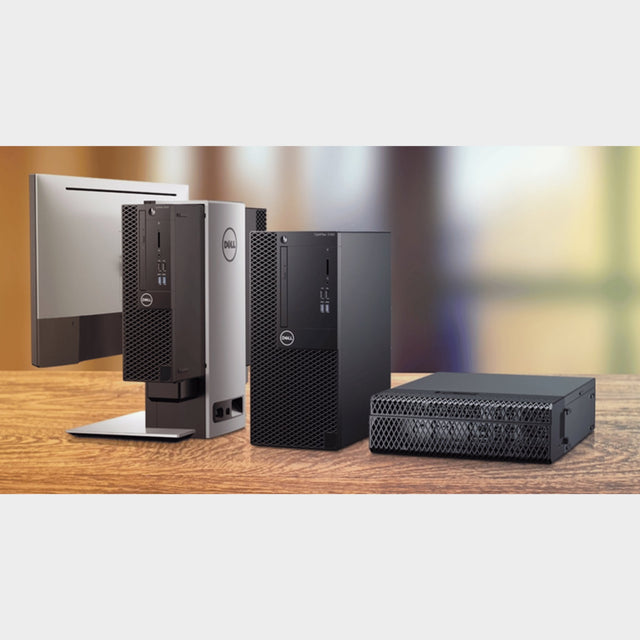 Dell OptiPlex 3060 i3 MT Desktop (i3 8100, 4GB, 1TB) , Black - KWT Tech Mart