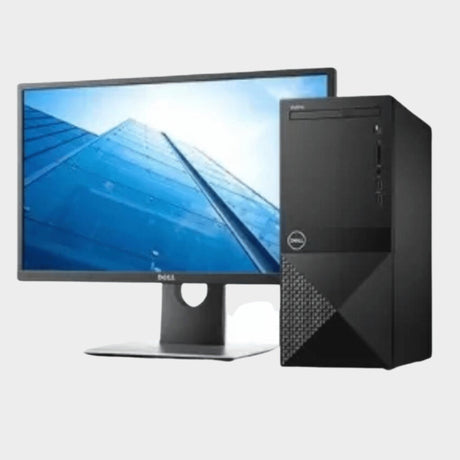 Dell Vostro 3670 Desktop (Pentium, 4GB, 1TB) + 18.5" Monitor - KWT Tech Mart
