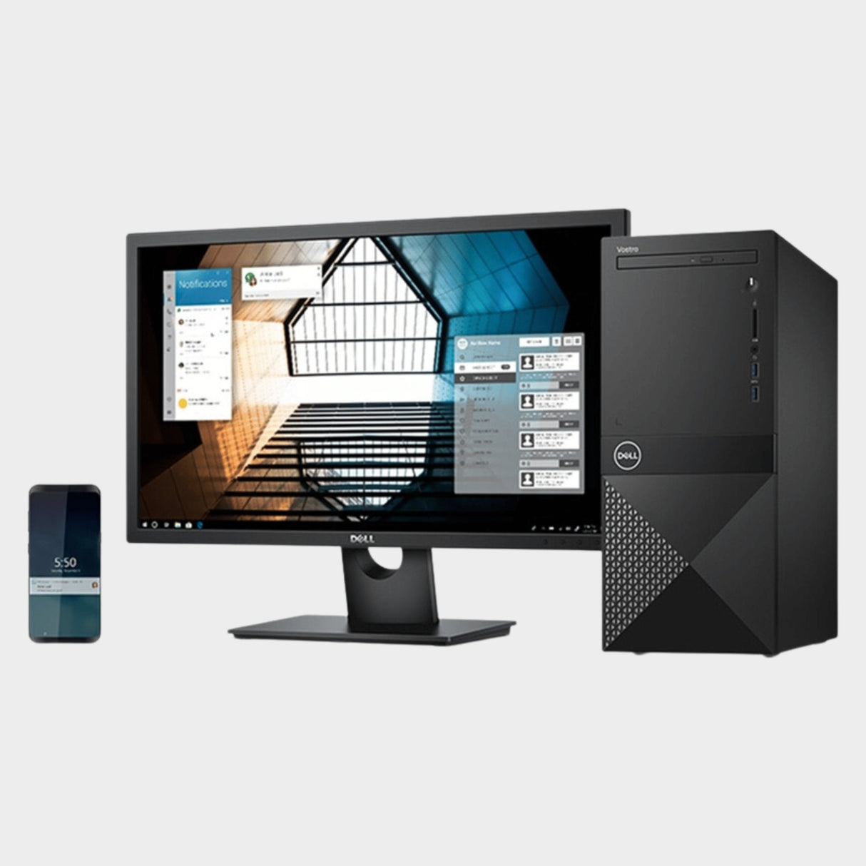 Dell Vostro 3671 Business Desktop, i5-9400, 8GB RAM, 1TB HDD - KWT Tech Mart