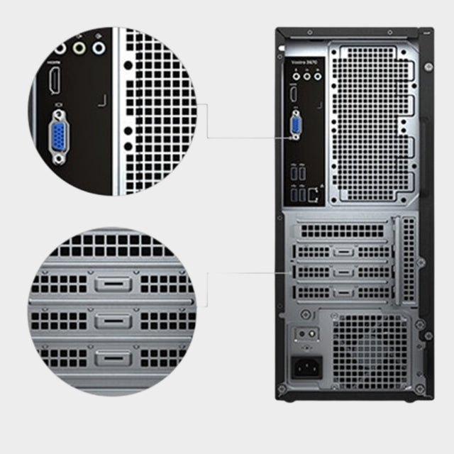 Dell Vostro 3671 Business Desktop, i5-9400, 8GB RAM, 1TB HDD - KWT Tech Mart