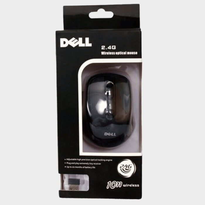 DELL Wireless Mouse, 2.4 GHz, Black - KWT Tech Mart