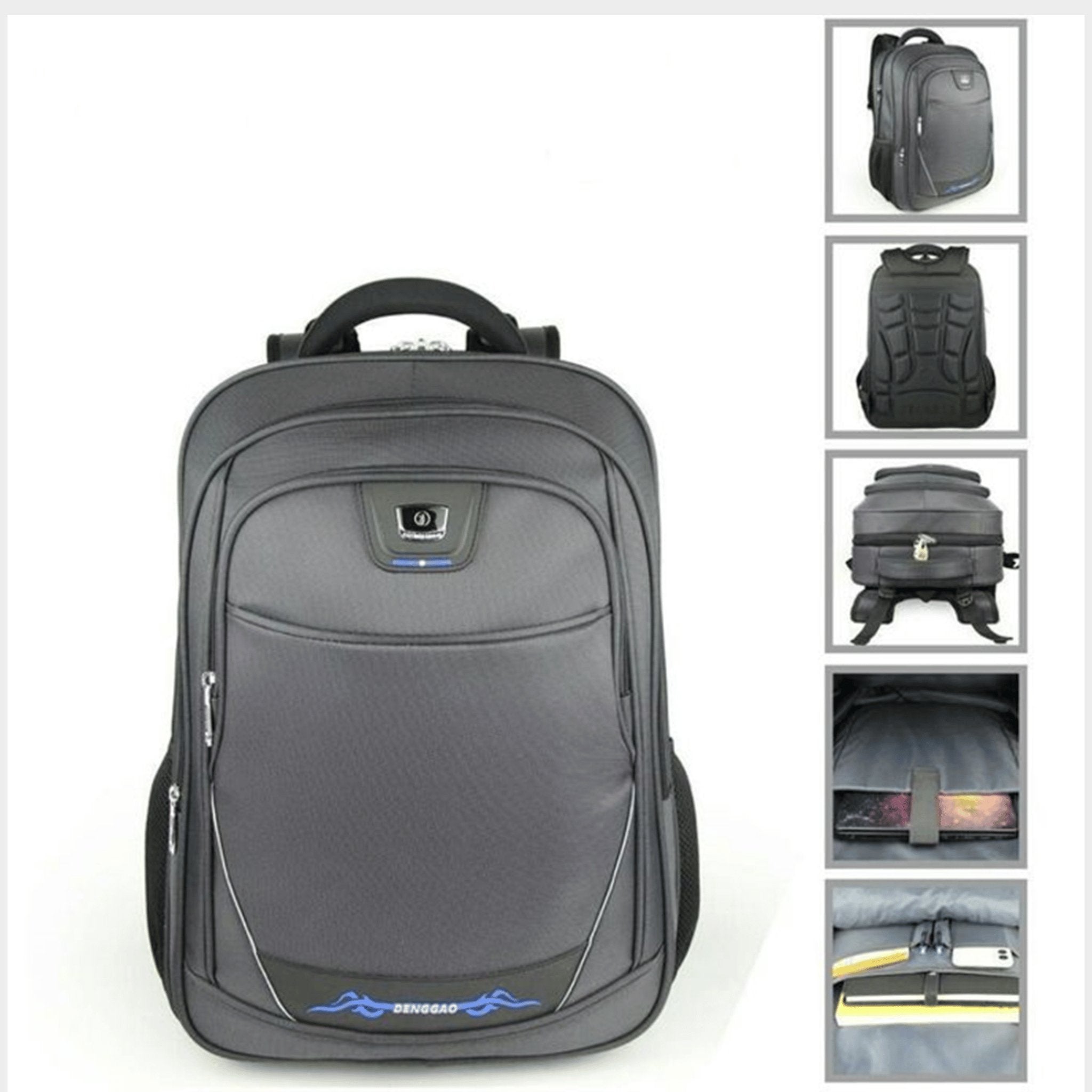 DENGGAO Anti Theft Travel 19 Laptop Backpack Multi Colours