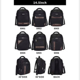 DENGGAO Anti-Theft Travel Laptop Backpack 14.5 Inch - Black  - KWT Tech Mart