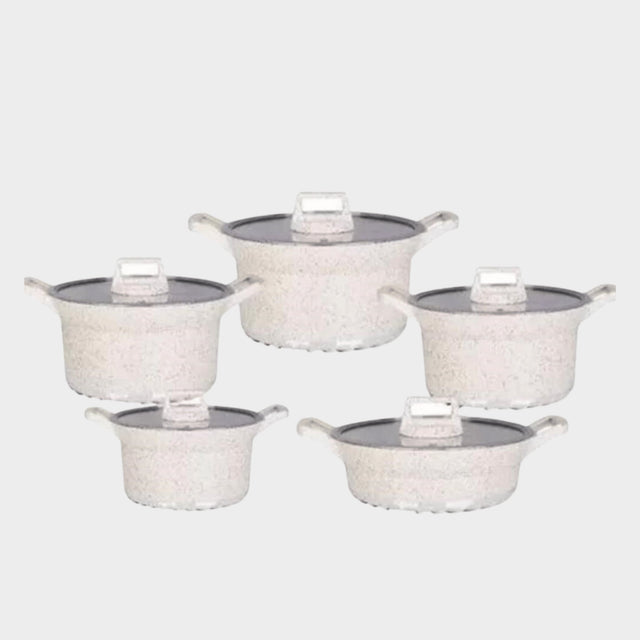 Dissini Regina 10-Piece Granite Non-Stick Cookware Set - KWT Tech Mart