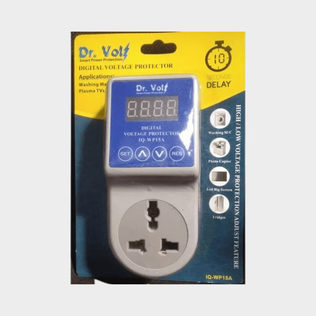 Dr. Volt Washing Machine and Printer Guard – Grey - KWT Tech Mart