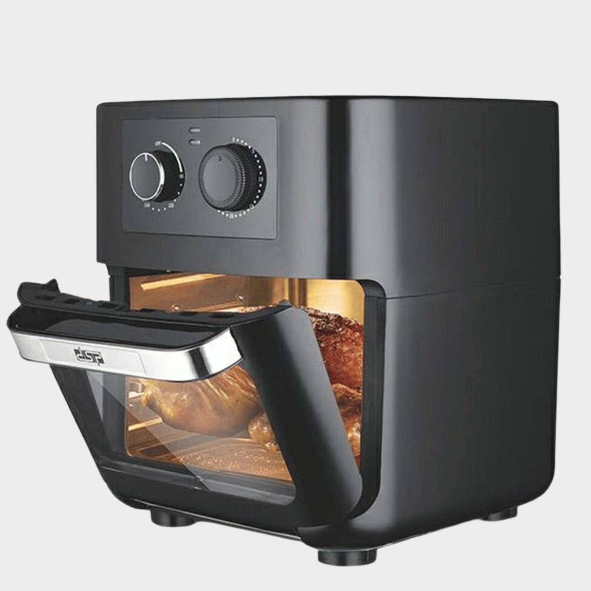 DSP 12L Electric Hot Grill & Air Fryer, Oven - Black - KWT Tech Mart