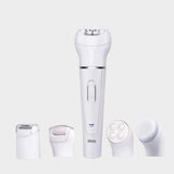 DSP 4-in-1 Rechargeable Facial Spa Brush Kit, Hair Trimmer - KWT Tech Mart