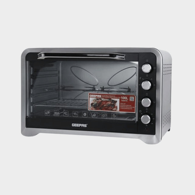 Geepas Electric Oven with Rotisserie & Convection  GO34027 - KWT Tech Mart