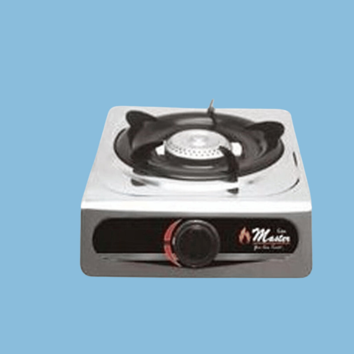 Electro Master Single Burner Gas Cooker GMSGS-3011 - Silver - KWT Tech Mart
