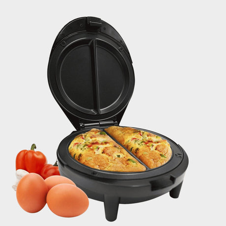 Geepas 1000W Omelette Maker, Non-Stick Egg Cooker, GOM36535 - KWT Tech Mart