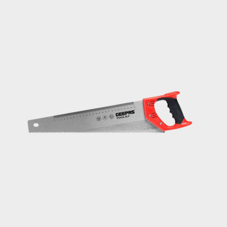 Geepas 18" Hand Saw, Universal-Cut Soft-Grip with TRP Handle - KWT Tech Mart