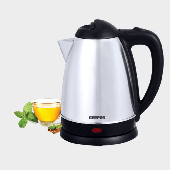 Geepas 1.8L Stainless Steel Electric Kettle GK5454N - KWT Tech Mart