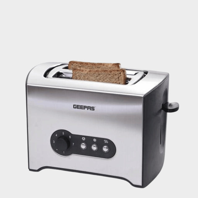 Geepas 2-Slice Bread Toaster Multi color GBT6152 - KWT Tech Mart