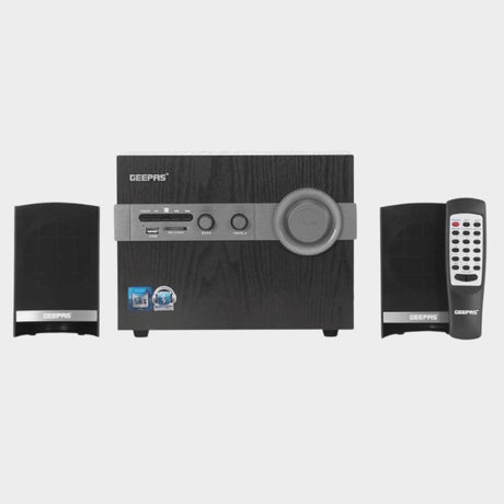 Geepas 2.1 Channel Home Theatre System - Black - GMS8516 - KWT Tech Mart