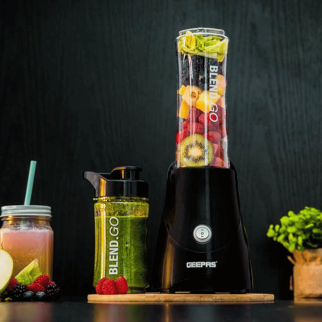 Geepas 300W Personal Blender - Stainless Steel Blades - KWT Tech Mart