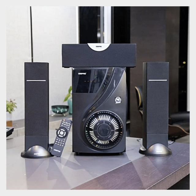 Geepas 3.1 Channel Multimedia Speaker GMS8522 - Black, - KWT Tech Mart