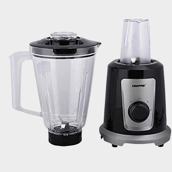 Geepas 2-in-1 Multi functional Blender, 550W GSB44030, Black - KWT Tech Mart