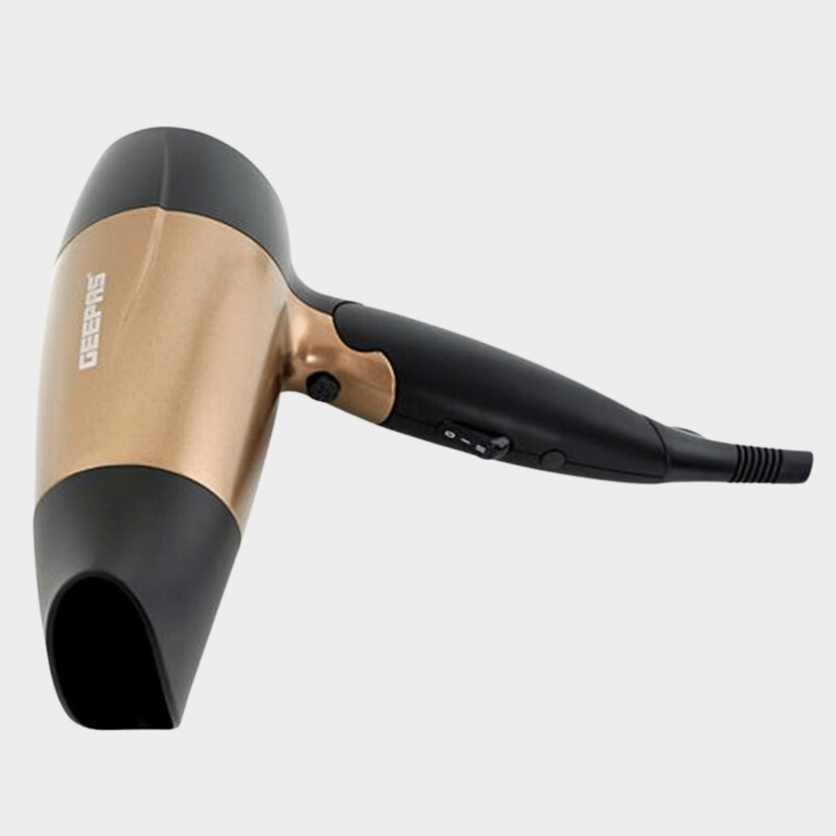 Geepas Foldable Hair Dryer – GH8642, Gold - KWT Tech Mart