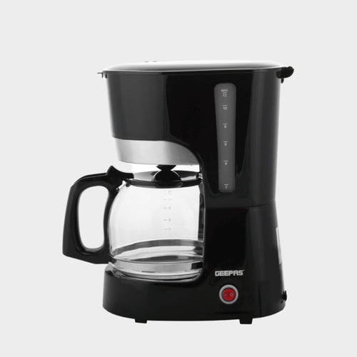 Geepas Electric Coffee Maker, GCM6103, Black - KWT Tech Mart