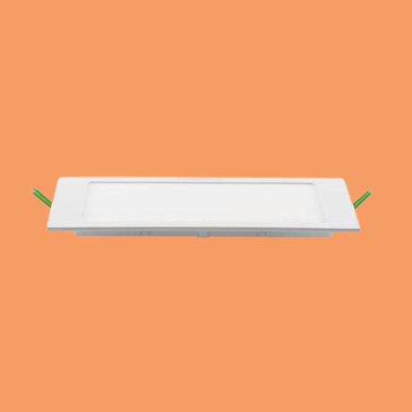 Geepas GESL55025 Square Slim Downlight Led 12W - Downlight Ceiling Light | Natural Cool White 6500K | Long Life 50,000 Burning Hours | Ultra Slim | 3 Years Warranty