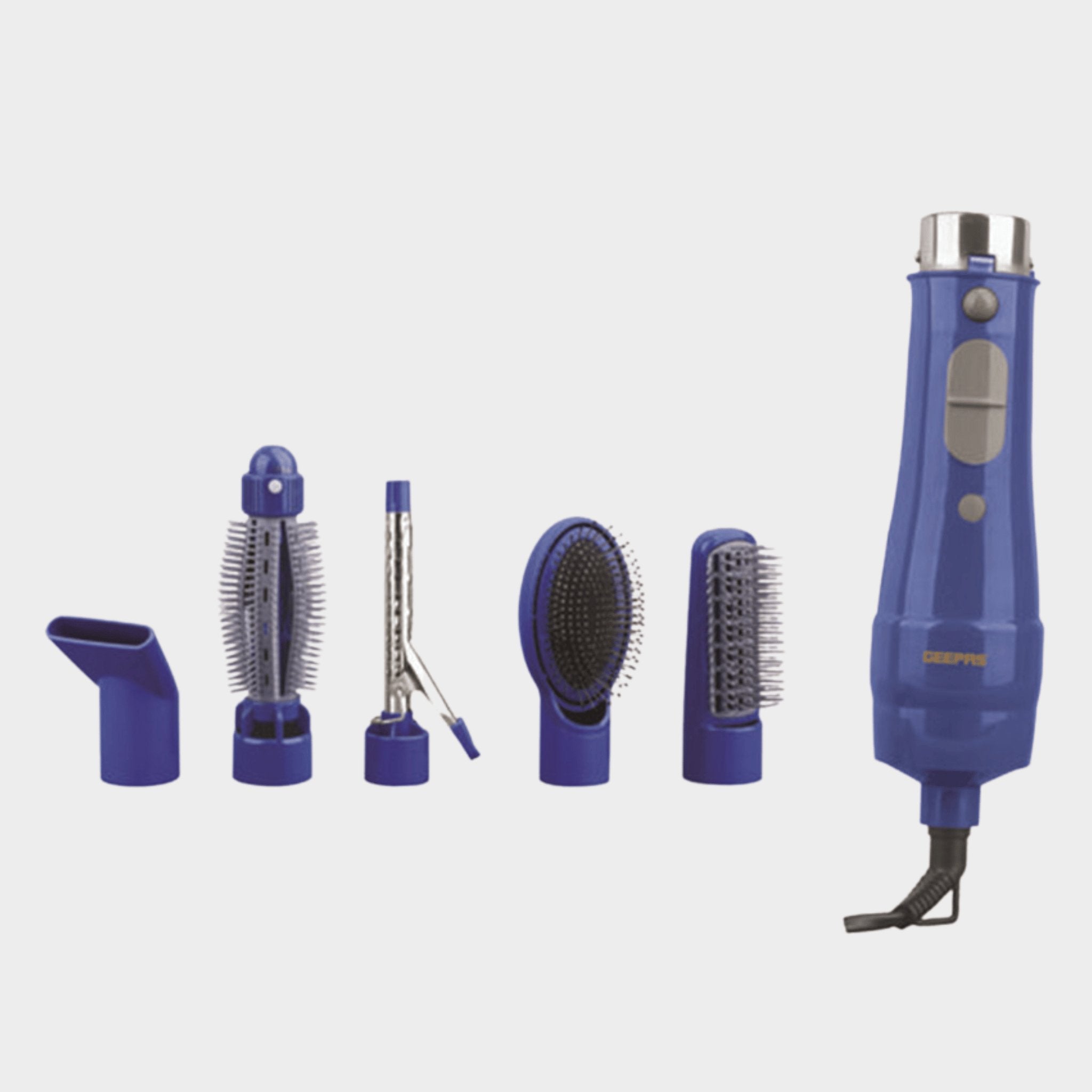 Geepas GH715 6 in 1 Hair Styler with 5 Attachments KWT Tech Mart