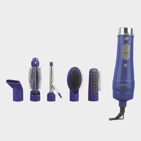Geepas GH715 6-in-1 Hair Styler with 5 Attachments - KWT Tech Mart