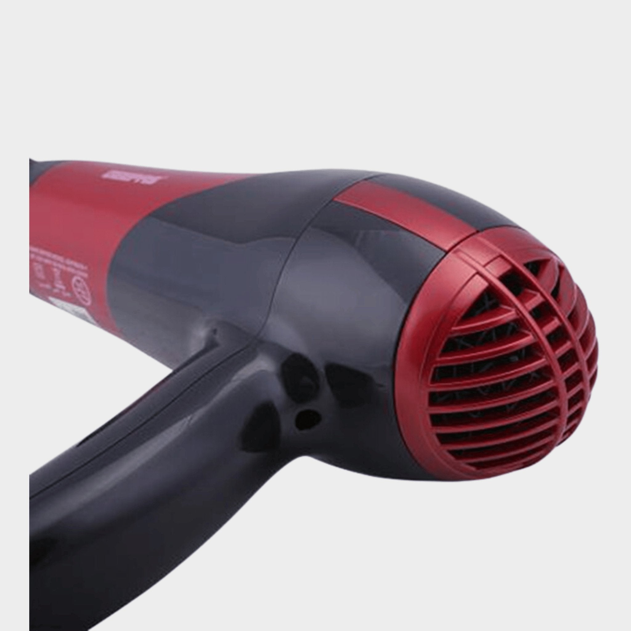 Geepas Hair Dryer Straightener Combo Ceramic Red